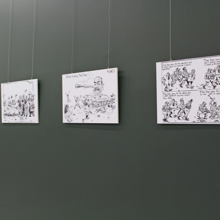 Gado pictures on the wall.