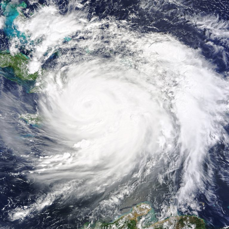 Hurrikaani Sandy Nasan kuvassa.