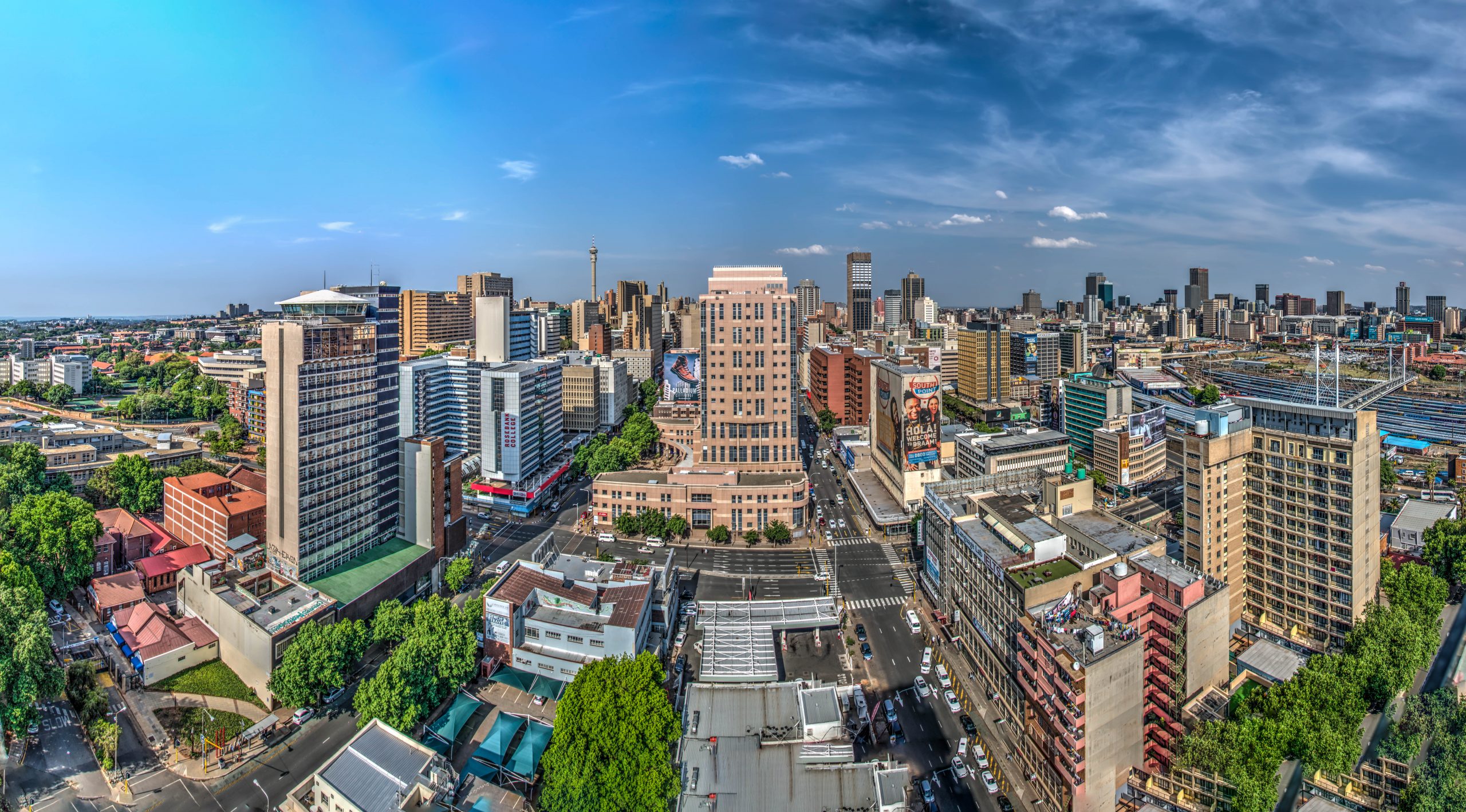 Johannesburg vuonna 2016.