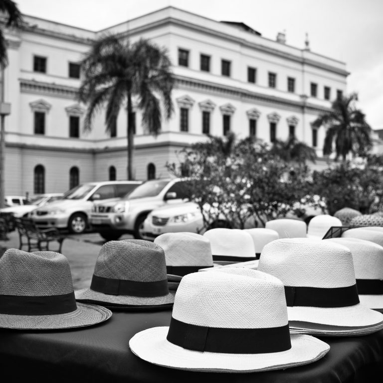 Panamahattuja Panamassa.