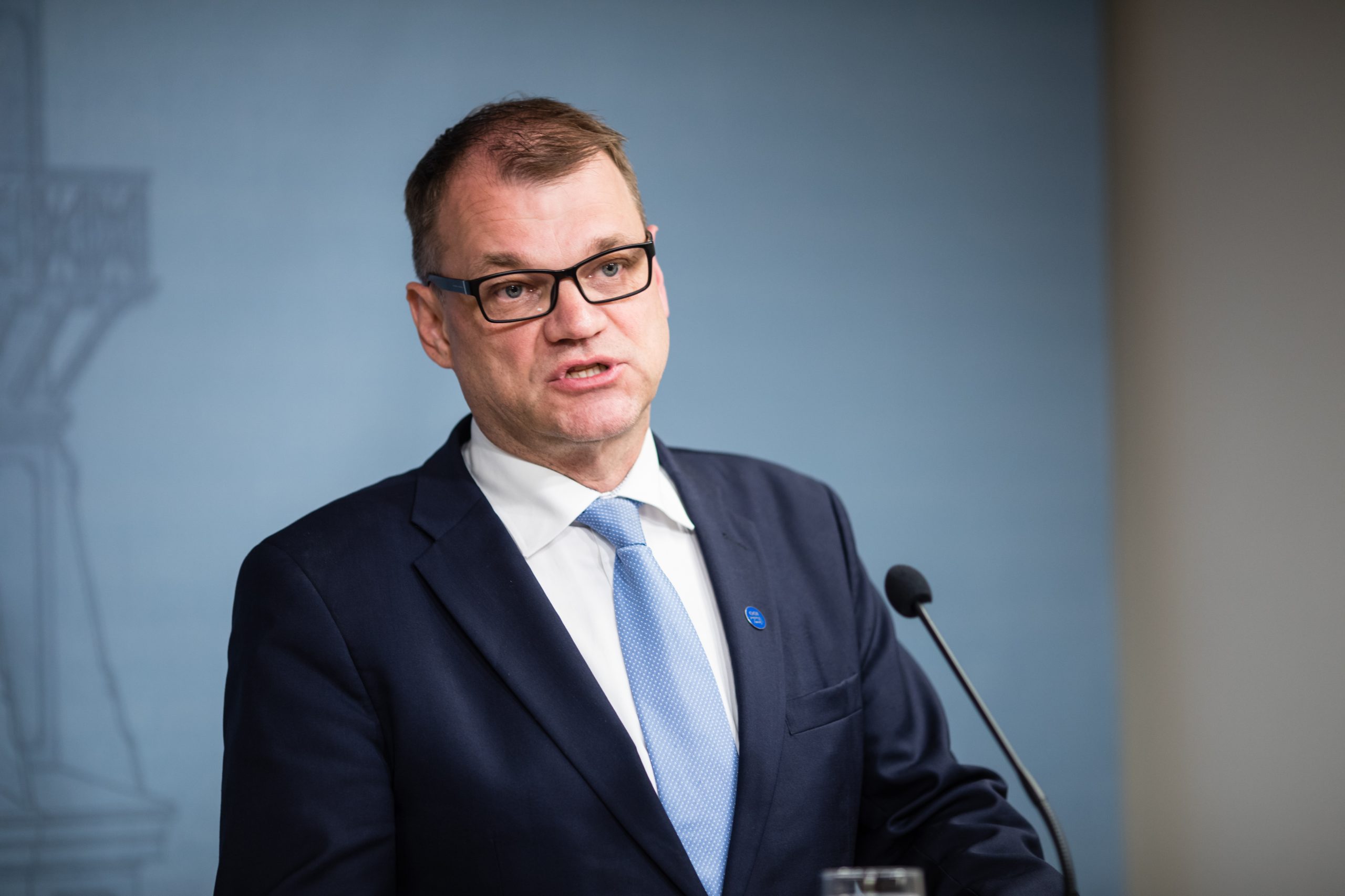 Pääministeri Juha Sipilä.