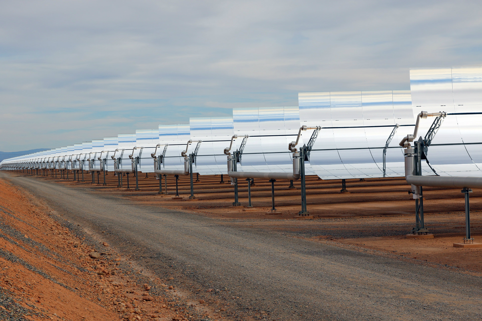 Aurinkovoimala Marokossa