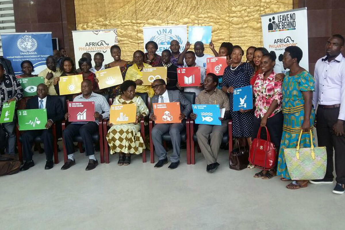 People call action for SDGs in Tanzania