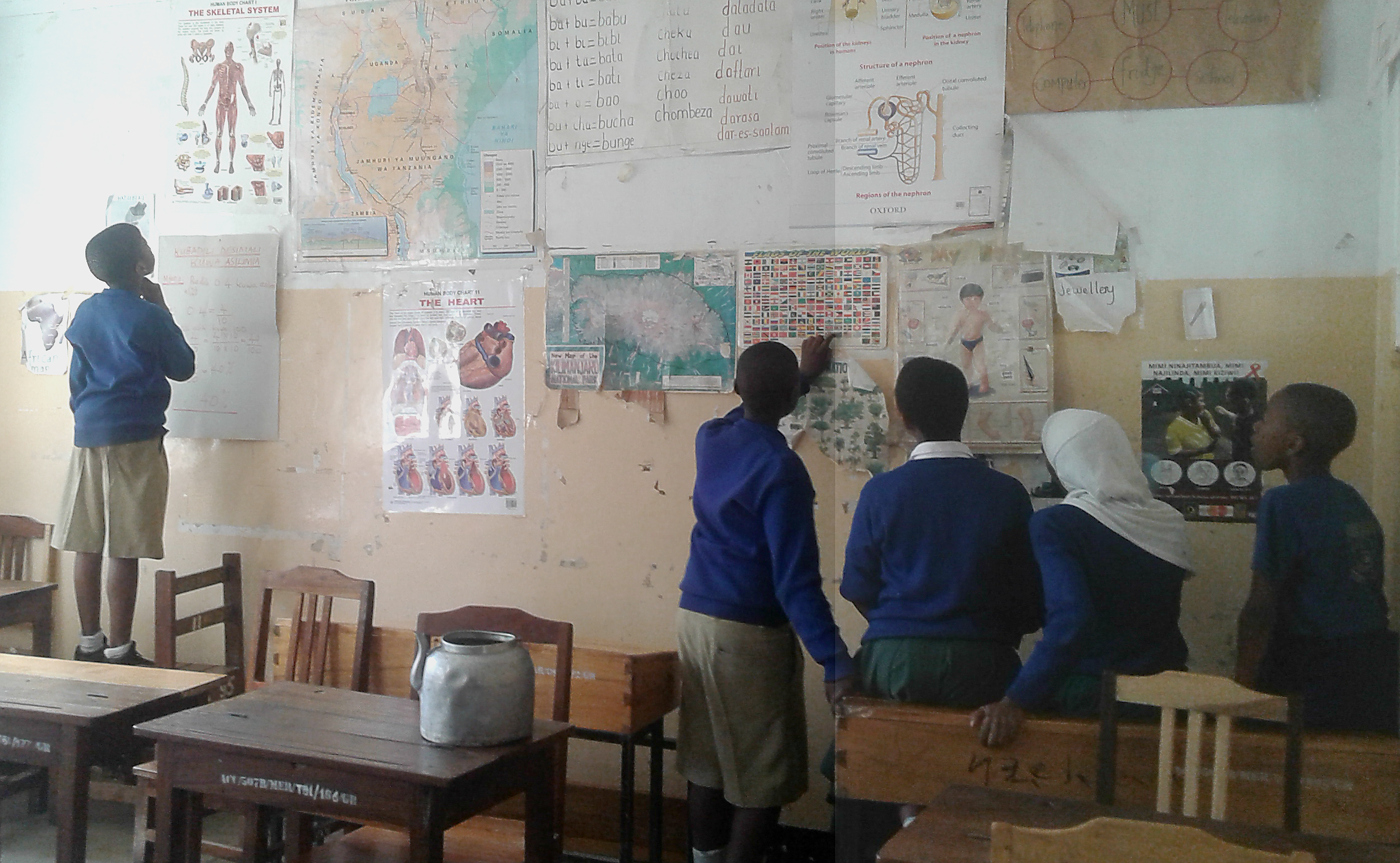 Kuurojen lasten luokka Arushassa