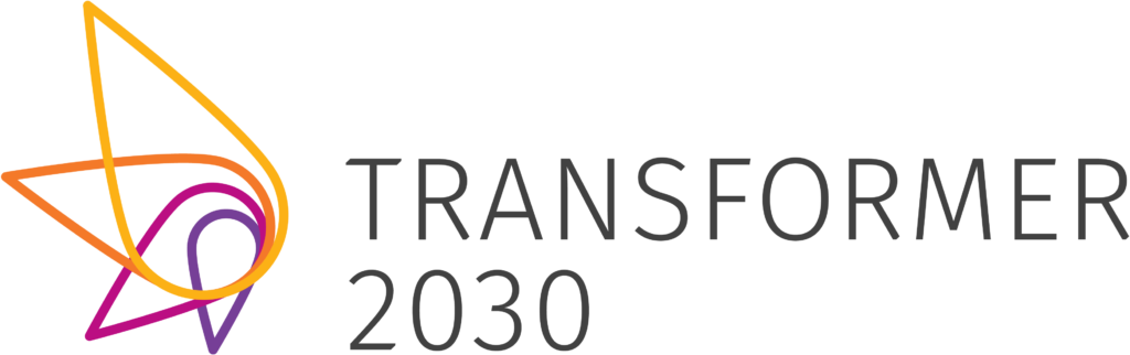 Transformer 2030 logo.