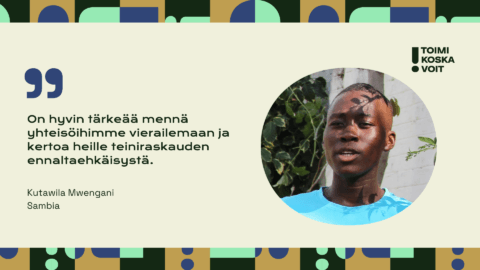 Kutawila Mwengani kiertää yhteisöissä puhumassa tabuista suoraan  