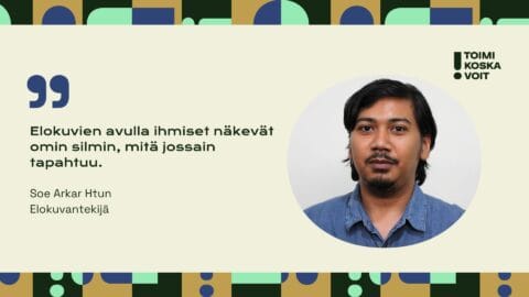 <strong>Soe Arkar Htun tekee yhteiskunnallisia elokuvia ja kouluttaa elokuvantekijöitä</strong>