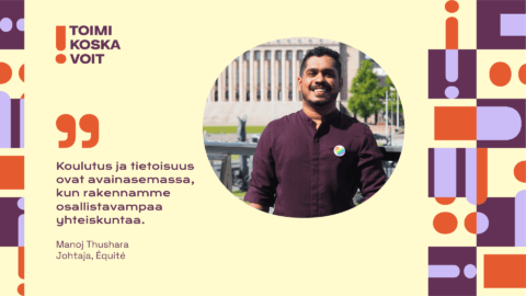 Manoj Thushara aktivoi ja tukee sateenkaarinuoria Sri Lankassa 