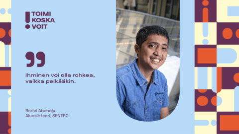 Rodel Abenoja on aktivisti isän perintönä 