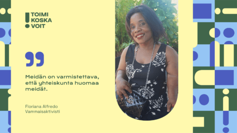 Floriana Alfredo: ”Olemme kaikki yhdenvertaisia”