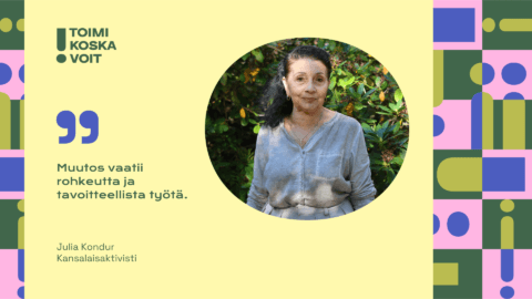 Julia Kondurin elämäntyö on edistää romanien oikeuksia Ukrainassa 