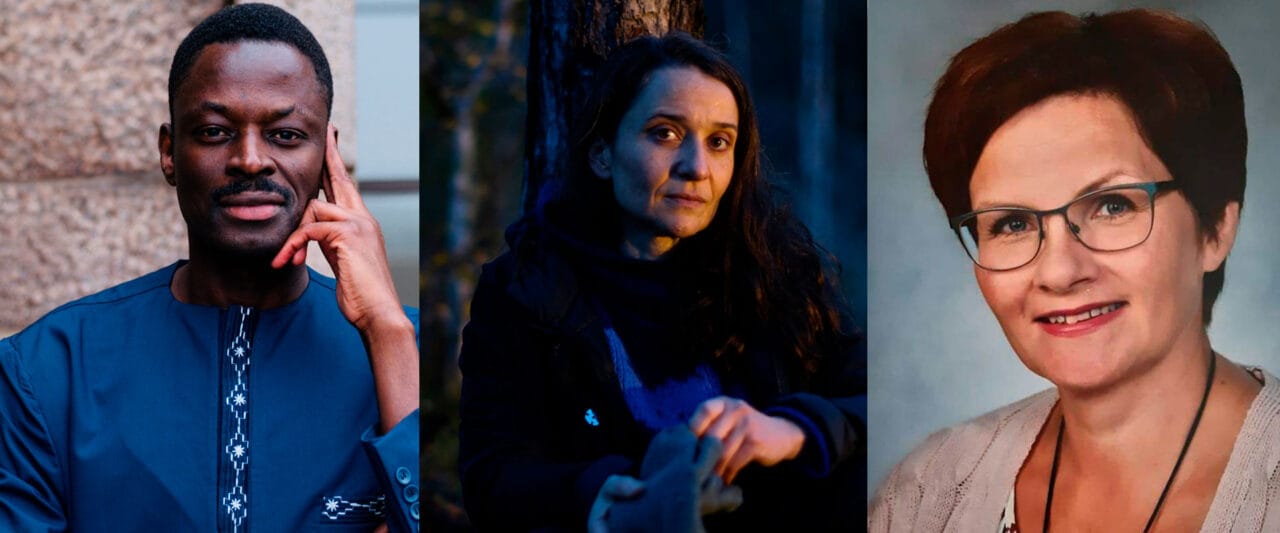 Kollaasissa potretit kärkikolmikosta: Paco Diop