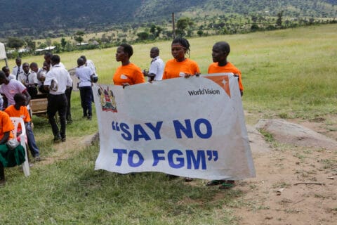Tyttöjen silpominen puolittui World Visionin hankkeen avulla Pohjois-Keniassa