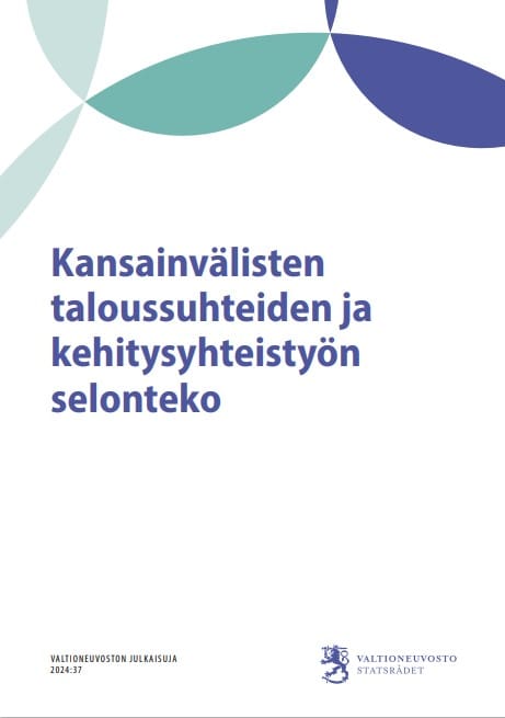 Fingon asiantuntijalausunto eduskunnan työelämä- ja tasa-arvovaliokunnalle Kansainvälisten taloussuhteiden ja kehitysyhteistyön selonteosta