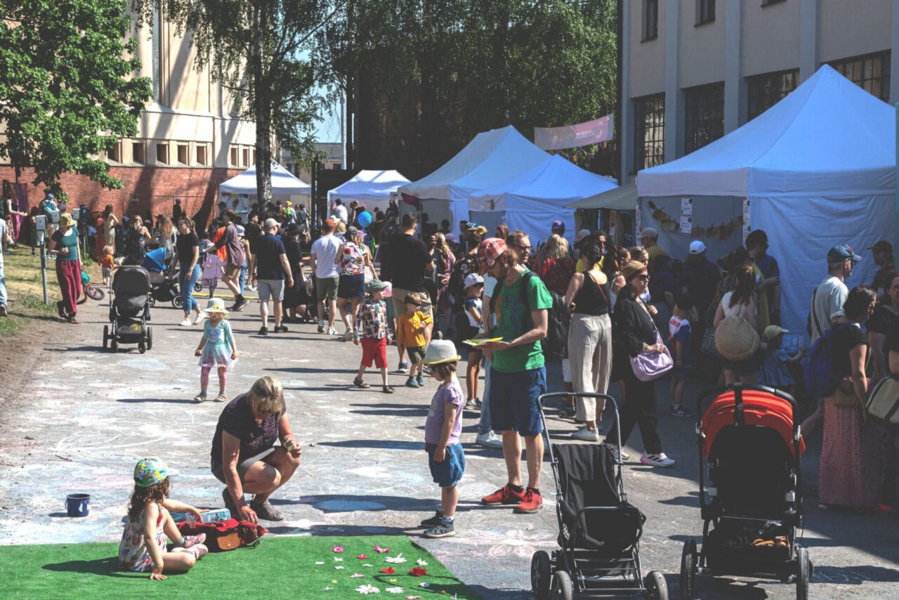 World Village Festival's Kids' Corner.