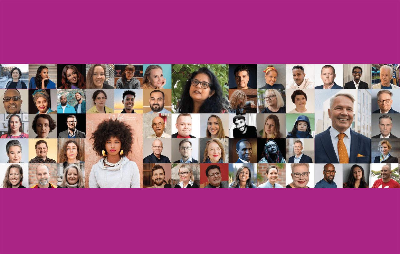 Collage photo of festival's speakers.