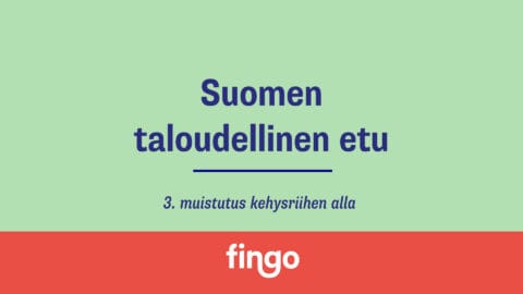 Kehitysyhteistyö on Suomen taloudellisen edun mukaista
