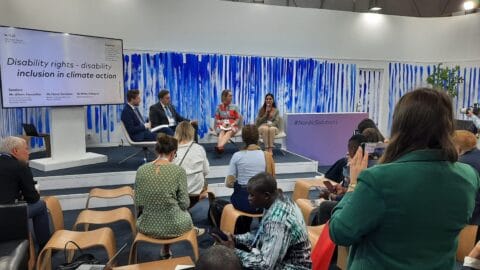 Agency and authentic inclusion of persons with disabilities must be strengthen in climate action, argues panellists at COP27 side-event