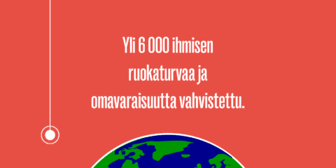 Yli 6000 ihmisen ruokaturvaa, omavaraisuutta, biodiversiteettiä ja ilmastokestävyyttä vahvistettu Tansaniassa