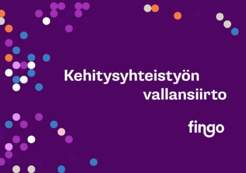 Fingo julkaisi materiaalipankin kehitysyhteistyön vallansiirrosta