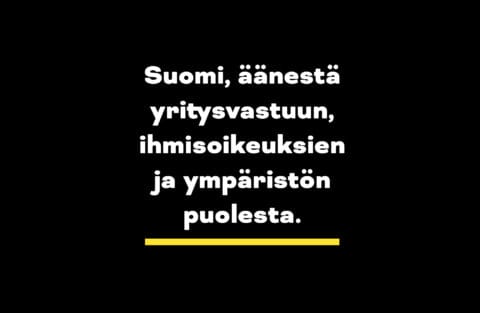 Lähes 30 järjestöä vetoaa: Suomen tulee äänestää EU:n yritysvastuudirektiivin puolesta