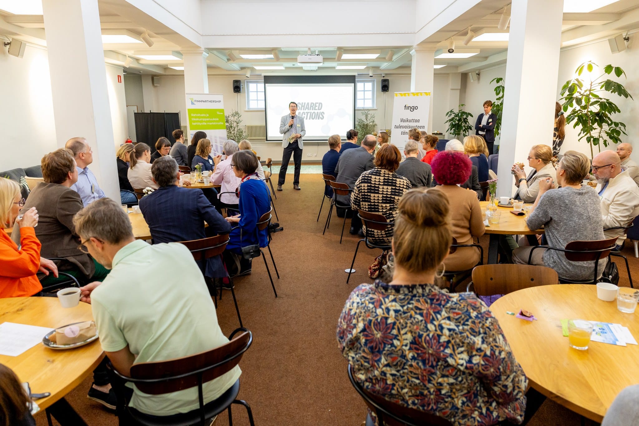 Fingon Shared Actions tilaisuus.