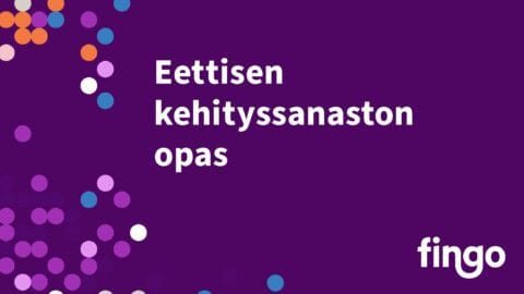 Eettisen kehityssanaston opas
